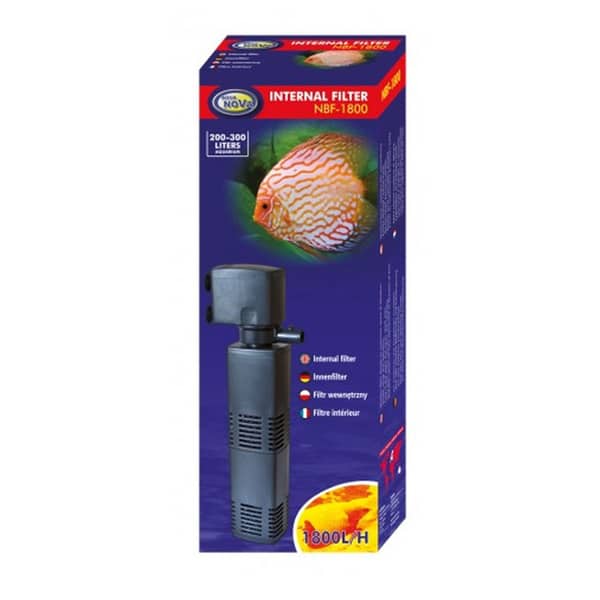 Aqua Nova NBF-1800 – Filtre interne pour aquarium jusqu’à 250 litres