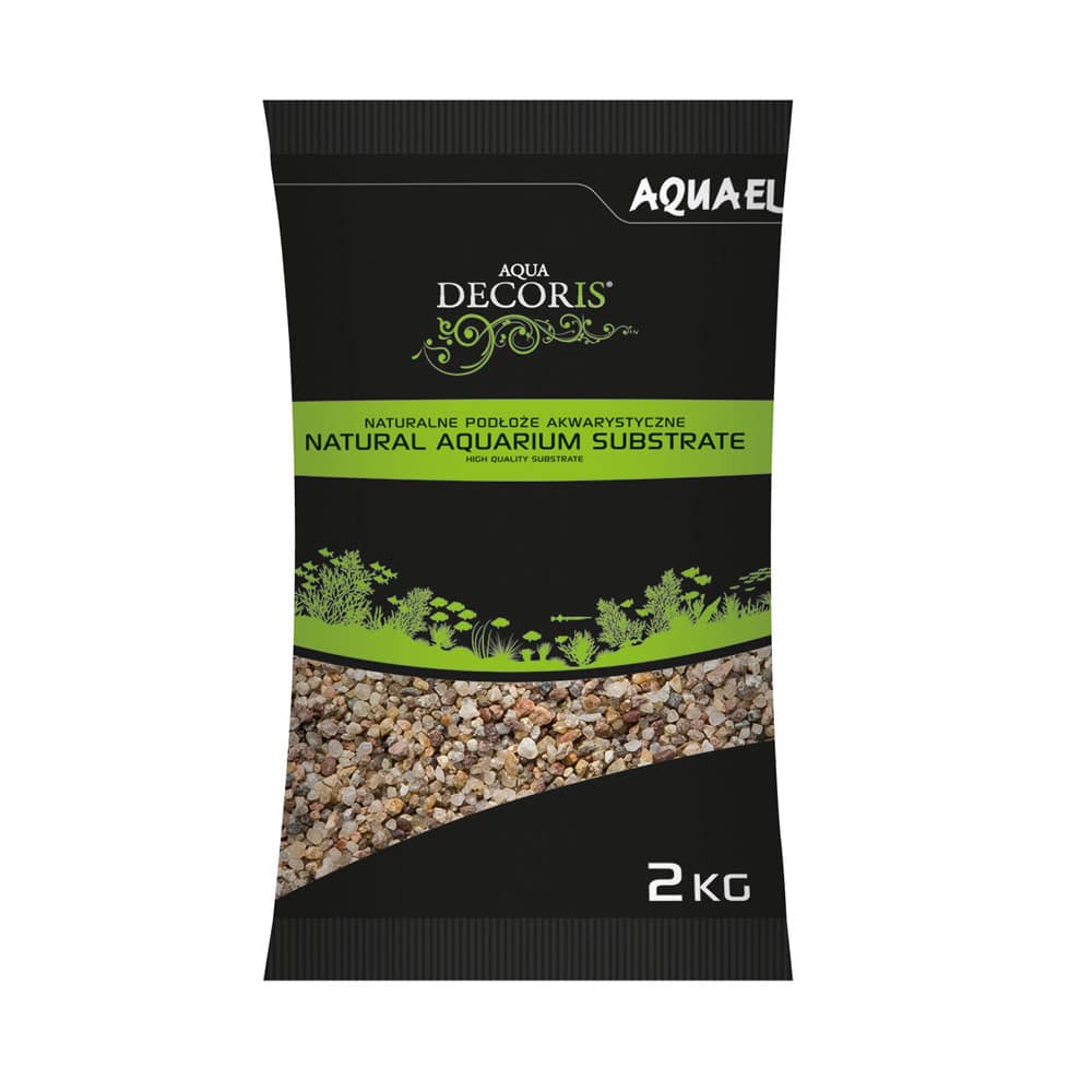 Aquael Gravier Naturel Multicolor 1,4-2mm 2KG