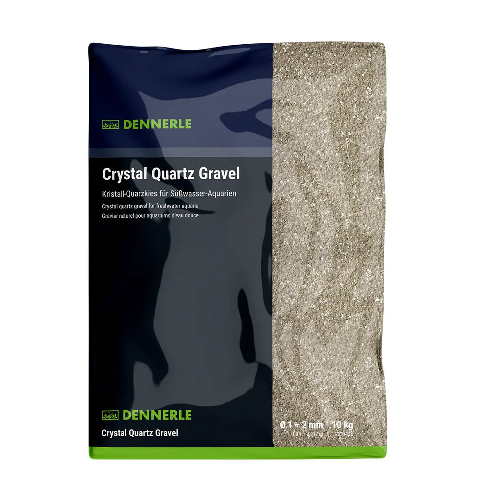 Dennerle Crystal Quartz Gravel Blanc Naturel 10 kg