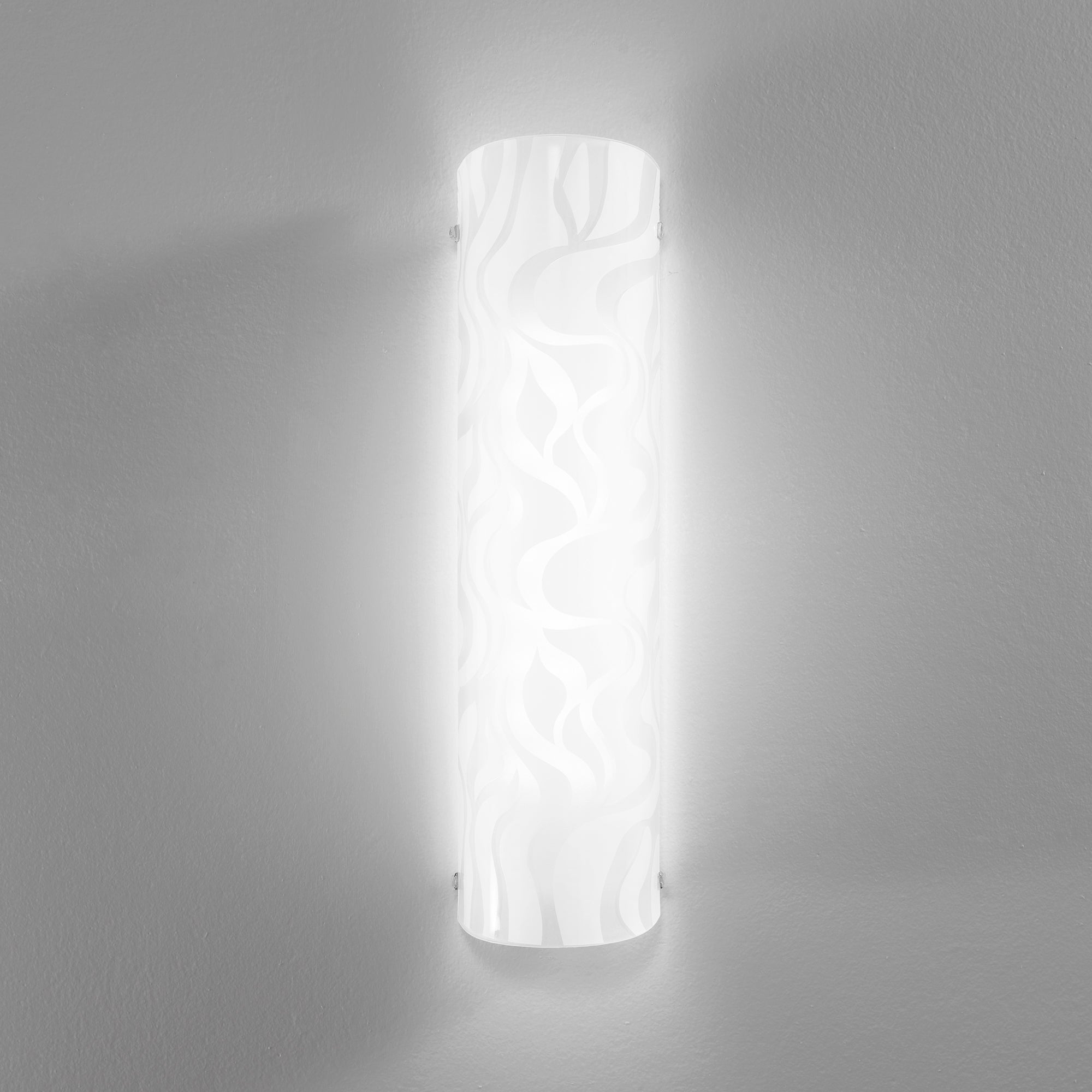 Applique LED jasmine en verre blanc 16W 4000K (lumière naturelle) 40 cm – Image 2