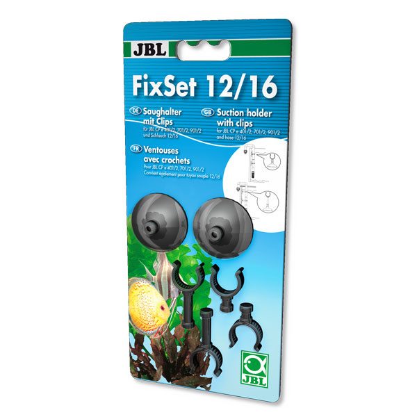 JBL FixSet 12/16 – ventouses et crochets pour tuyaux 12/16mm