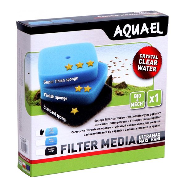 Mousse de finition fine pour filtre Aquael Ultramax