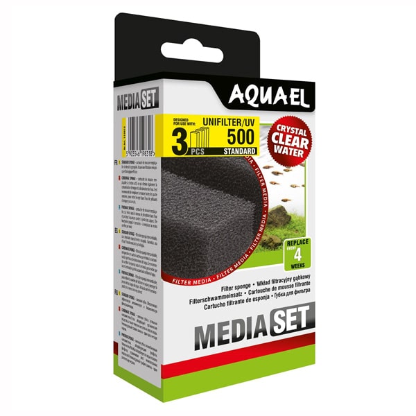 Mousse filtrante pour filtre Aquael Unifilter UV 500