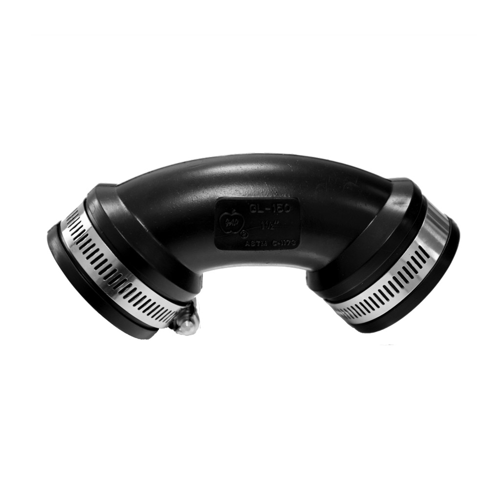 Raccord flexible coude 63 mm
