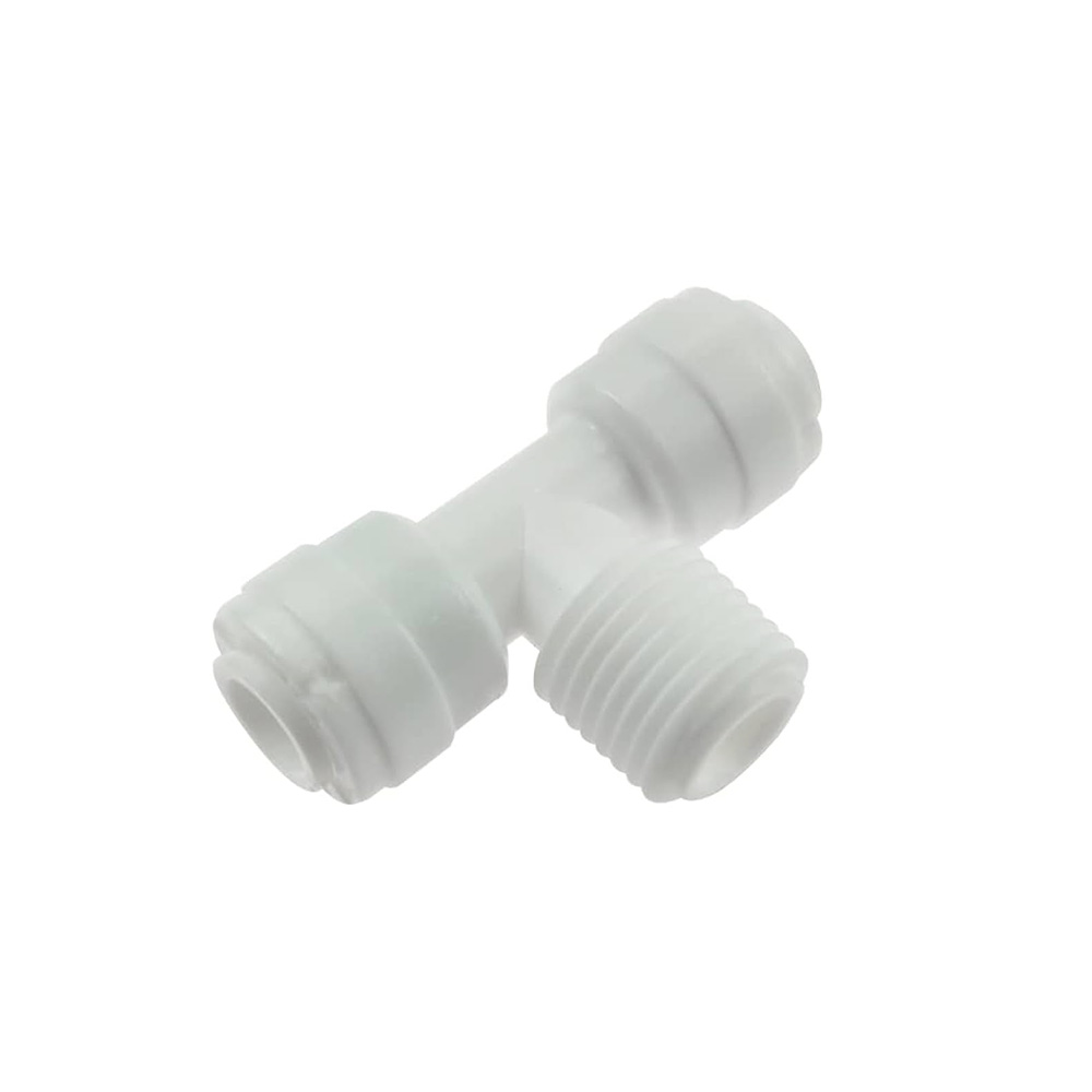 Raccord rapide en T 1/4″ avec 1 filetage mâle 1/4″