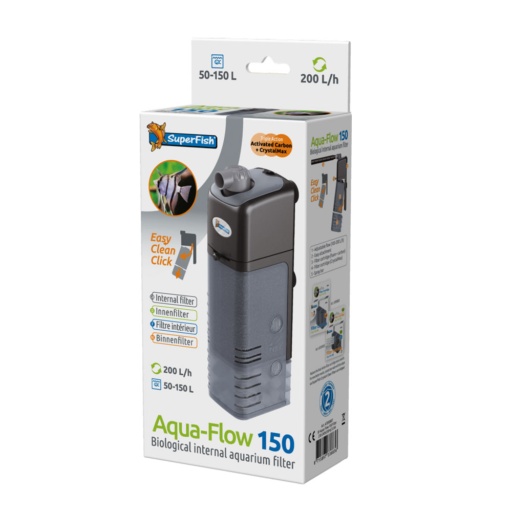 SuperFish Aquaflow 150 : pour aquarium jusqu’à 150 litres