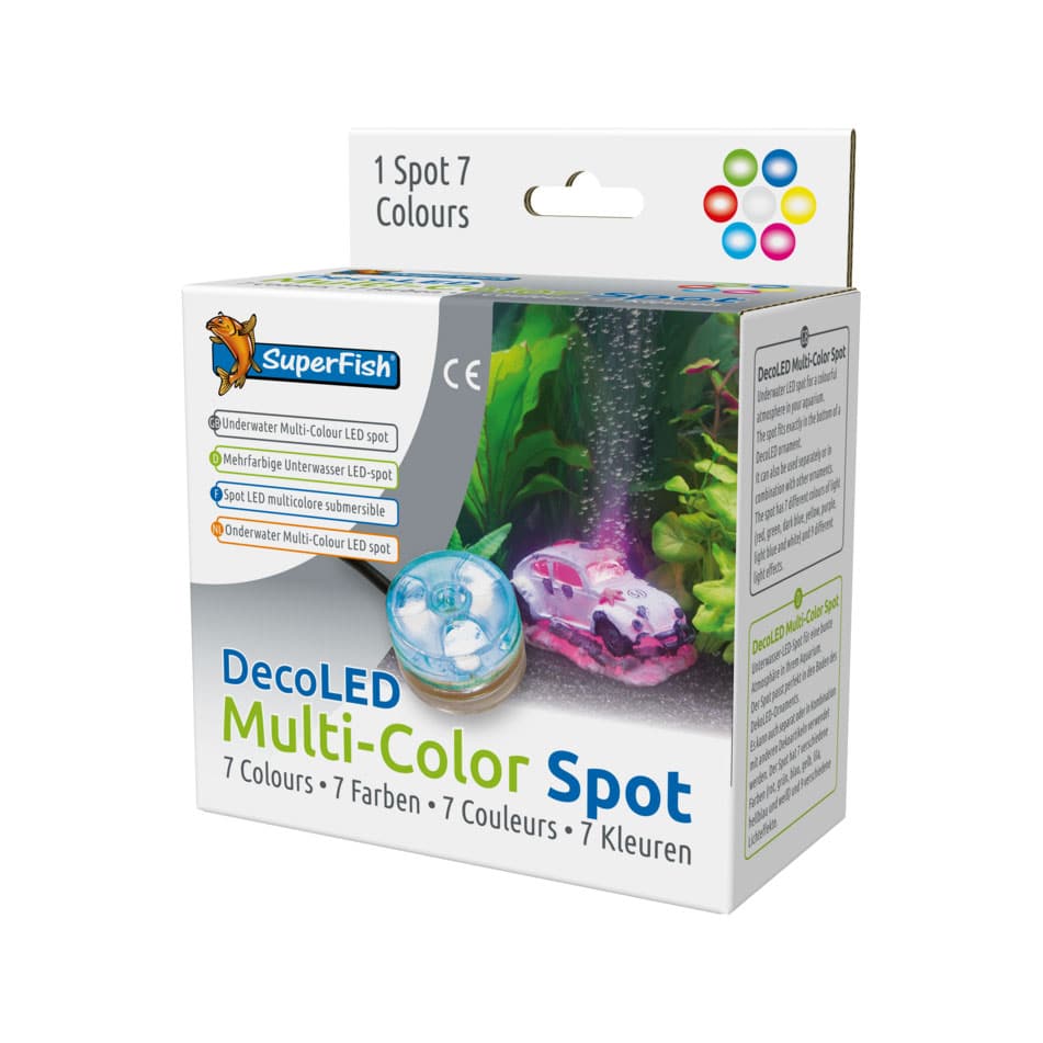 SuperFish DecoLed Multi-Color Spot