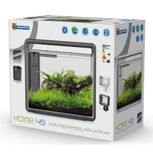 SuperFish Home 45 noir – 40 litres