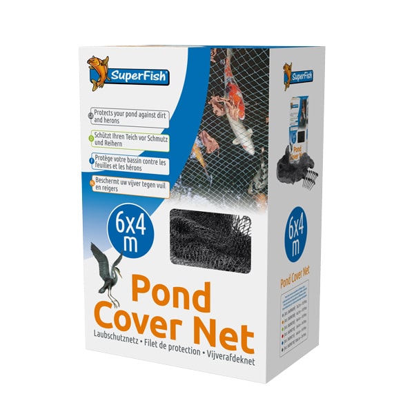 SuperFish Pond Cover – Filet de protection 6 x 4 m