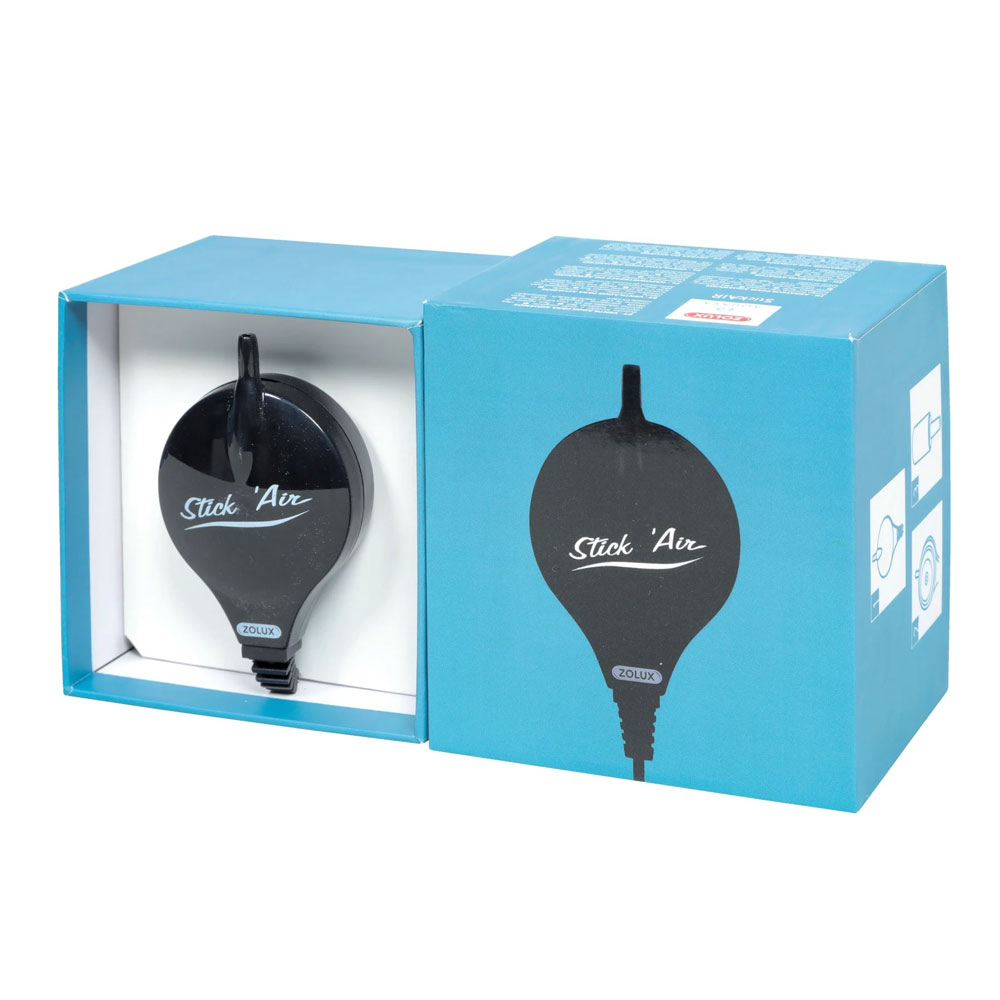 Zolux Aquaya StickAir Noir – Mini pompe à air
