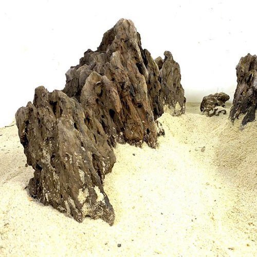 Black Ohko Stone : pierre décorative noire – Image 2