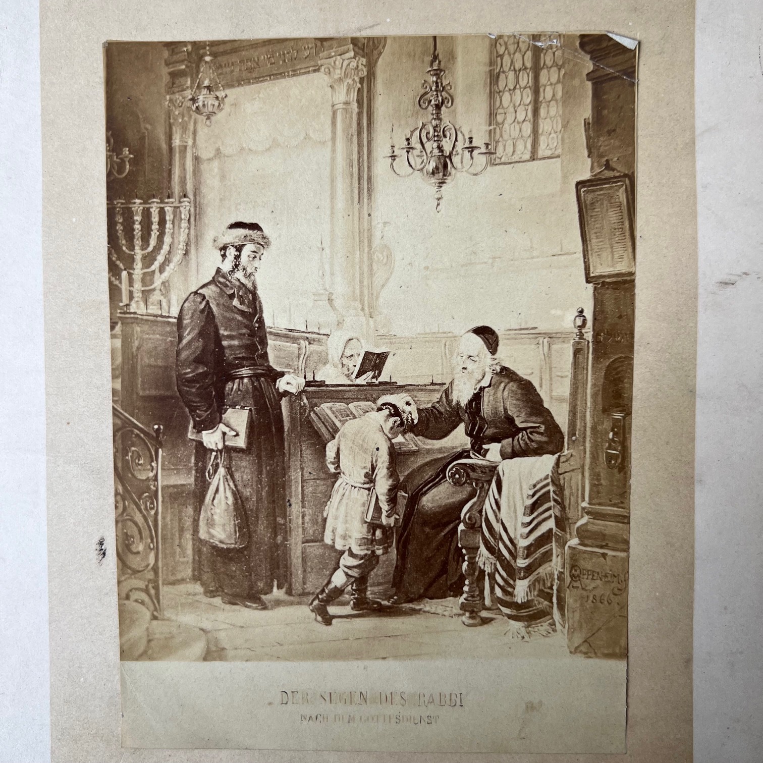 Scènes de la vie juive « Der Segen des Rabbi » – Image 2