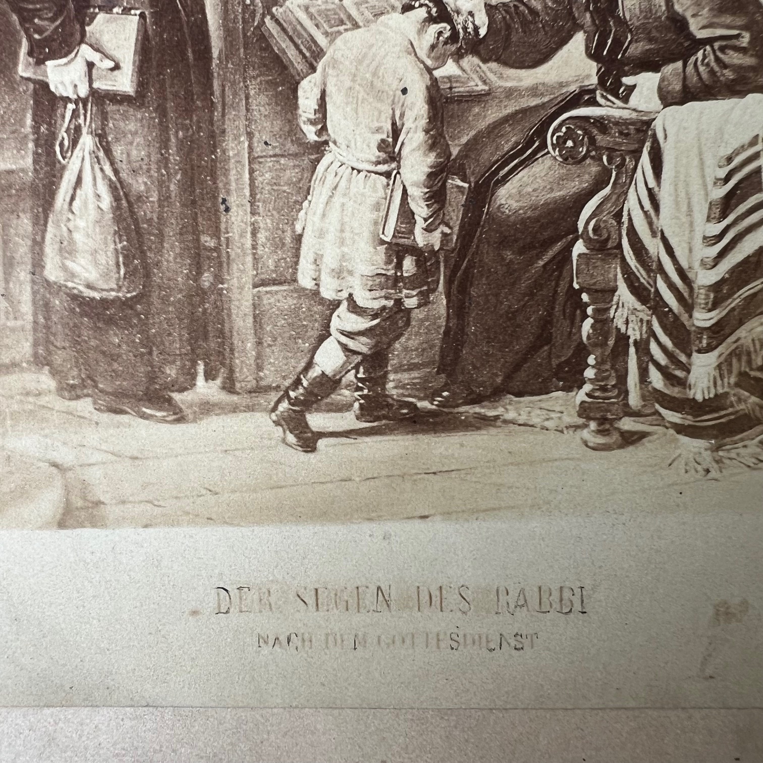 Scènes de la vie juive « Der Segen des Rabbi » – Image 4