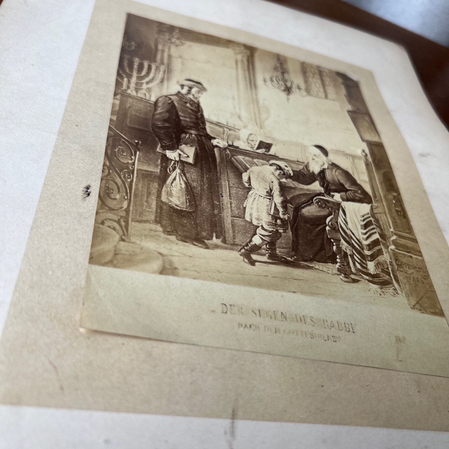 Scènes de la vie juive « Der Segen des Rabbi » – Image 5