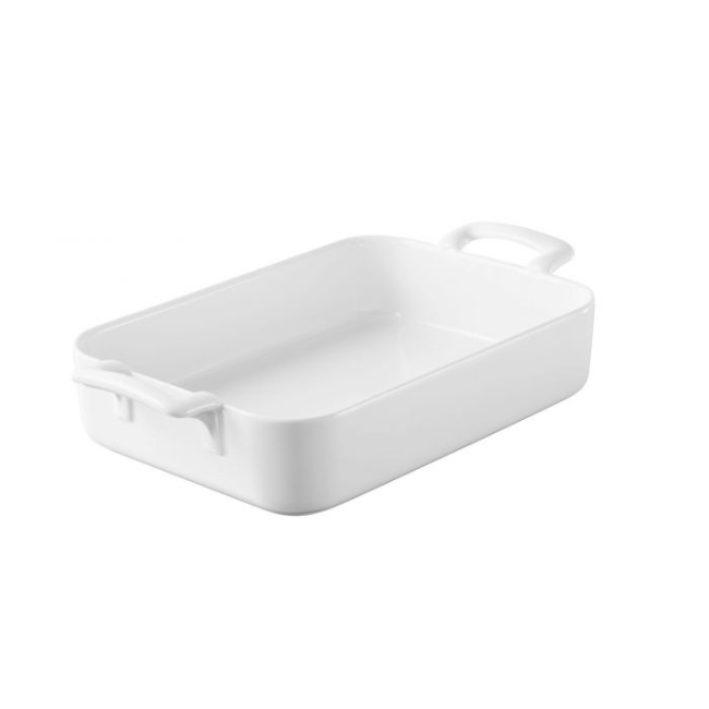 Plat four rectangulaire en porcelaine