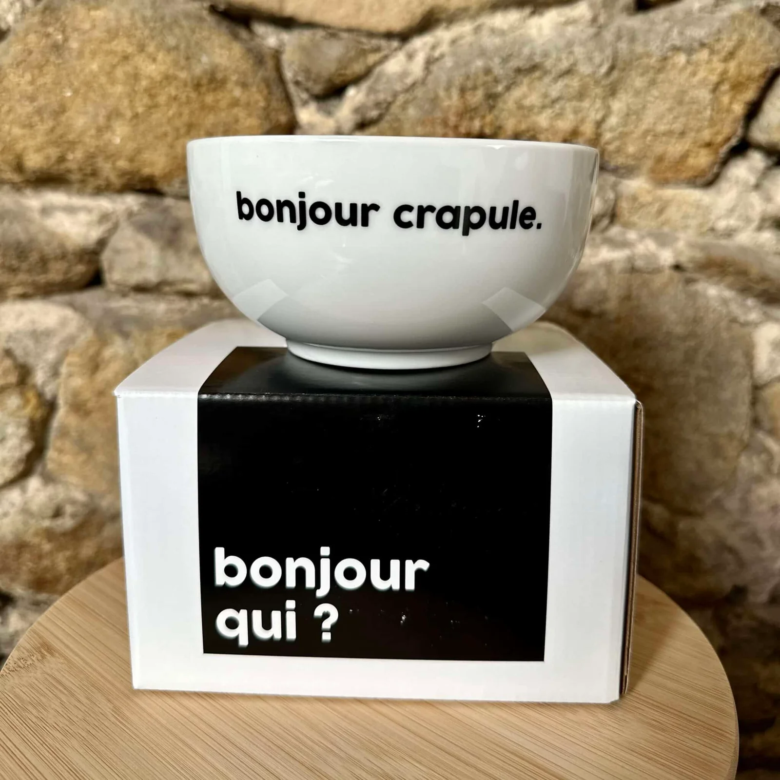 Grand Bol Bonjour Crapule – Image 2