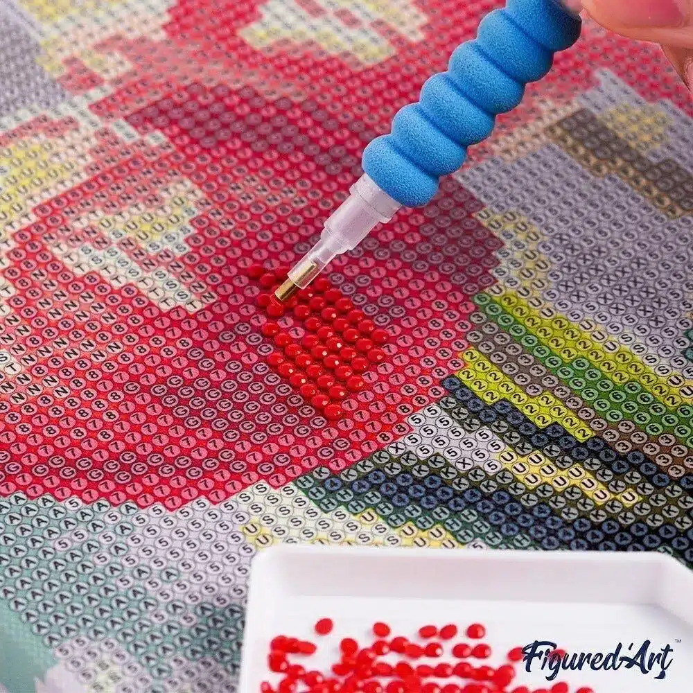 Broderie Diamant Printemps en Toscane – Image 6