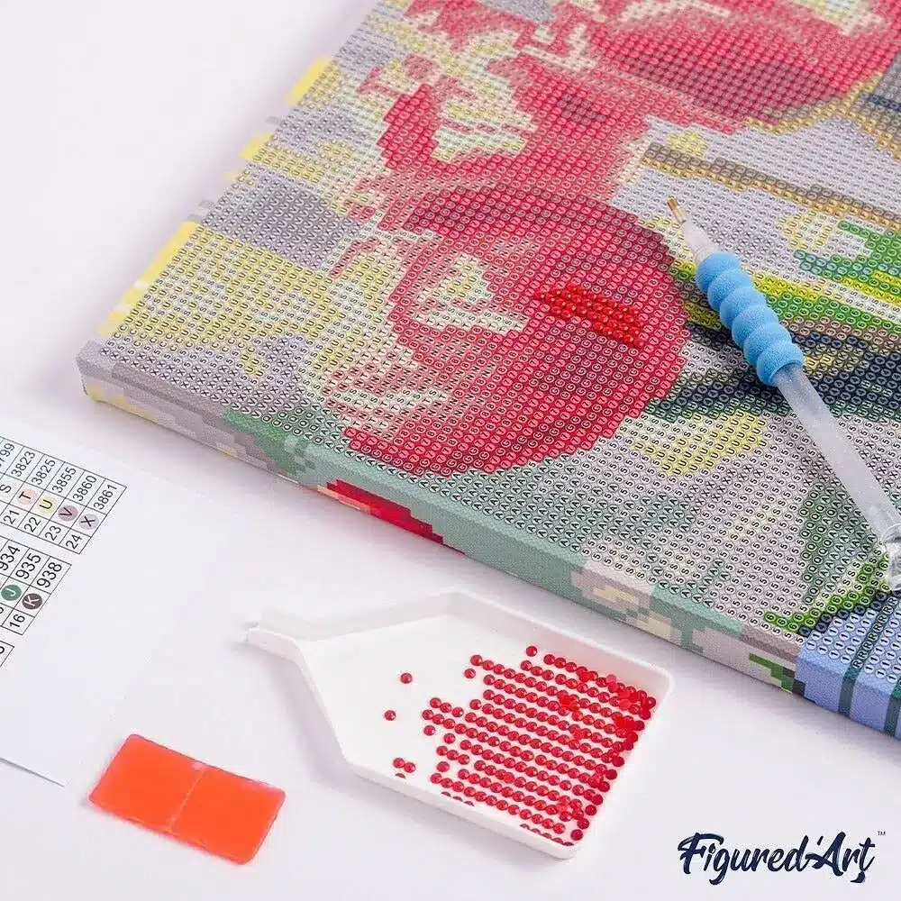 Broderie Diamant Printemps en Toscane – Image 7