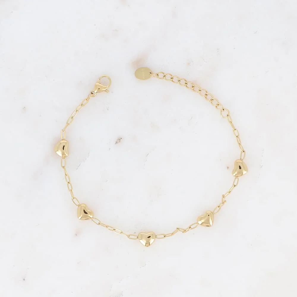 Bracelet Pampilles Cœurs – Image 2