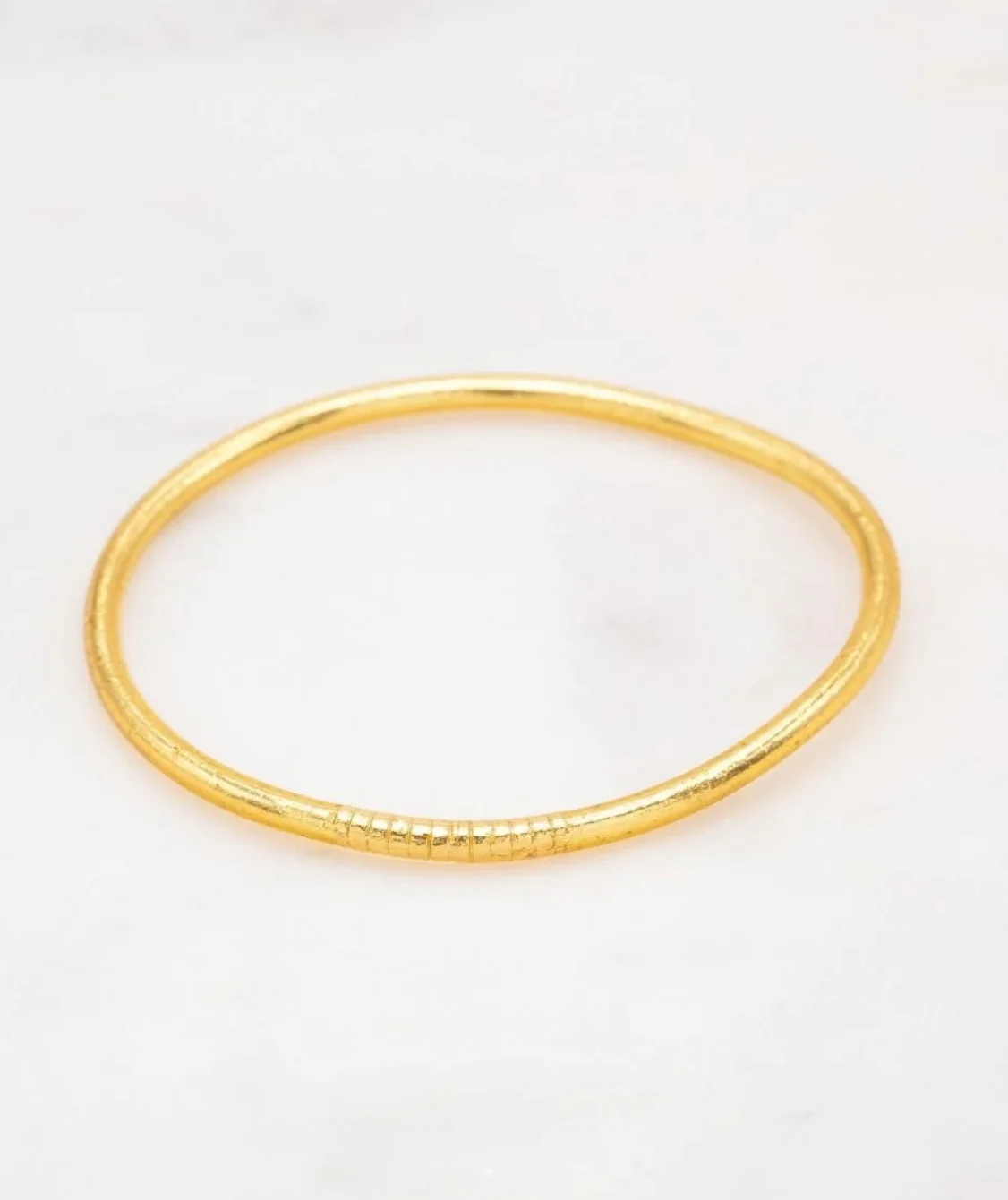 Bracelet Jonc Bouddhiste Or Fin – Image 2
