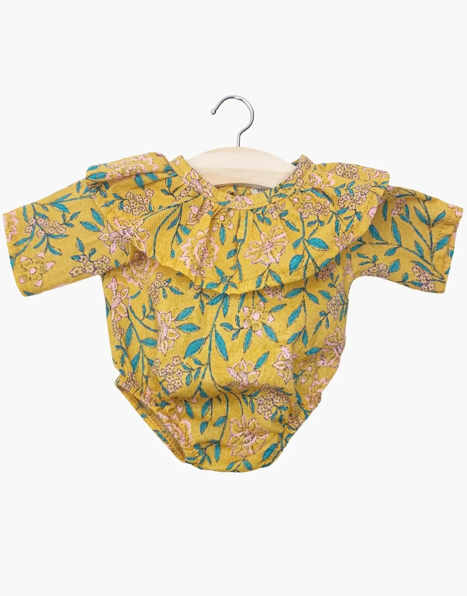 Gordis – Body Colombine en coton moutarde, Minikane – Image 2