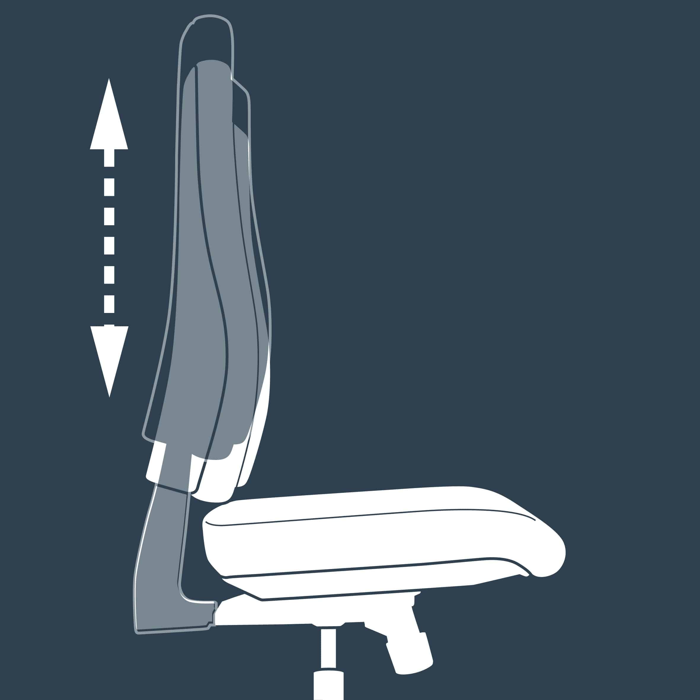 X-pander / Fauteuil de bureau sans accoudoirs – Image 4