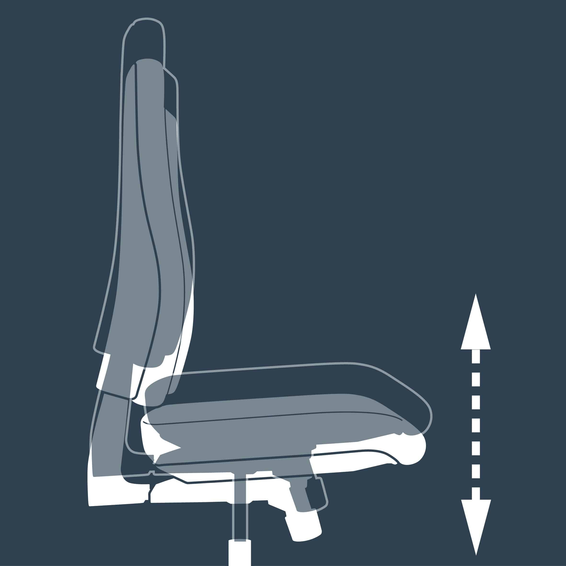 X-pander / Fauteuil de bureau sans accoudoirs – Image 5