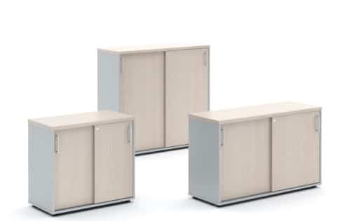 Standard / Armoire Basse portes coulissantes H74 cm – Image 4