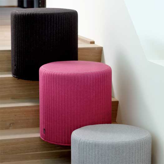 BuzziSpot Buzzispace / Pouf acoustique rond – Image 2