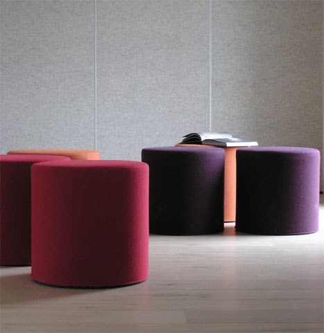 BuzziSpot Buzzispace / Pouf acoustique rond – Image 3