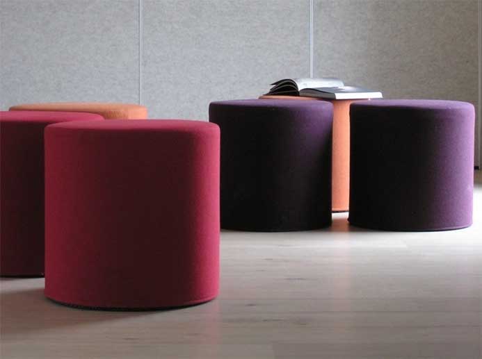BuzziSpot Buzzispace / Pouf acoustique rond – Image 5