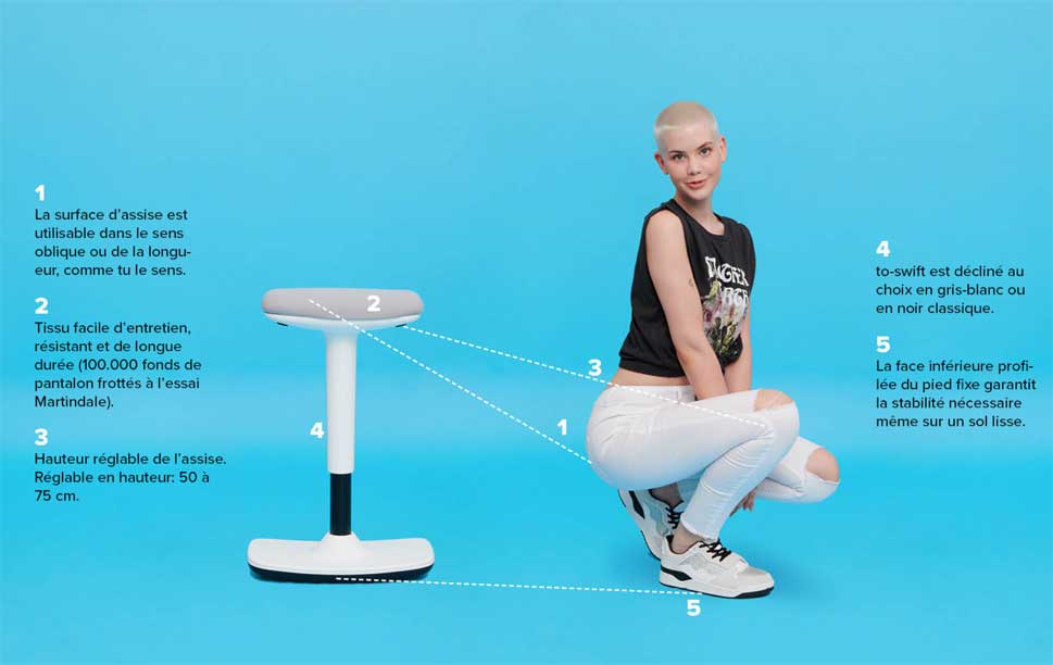 to-swift / Tabouret assis-debout – Image 9