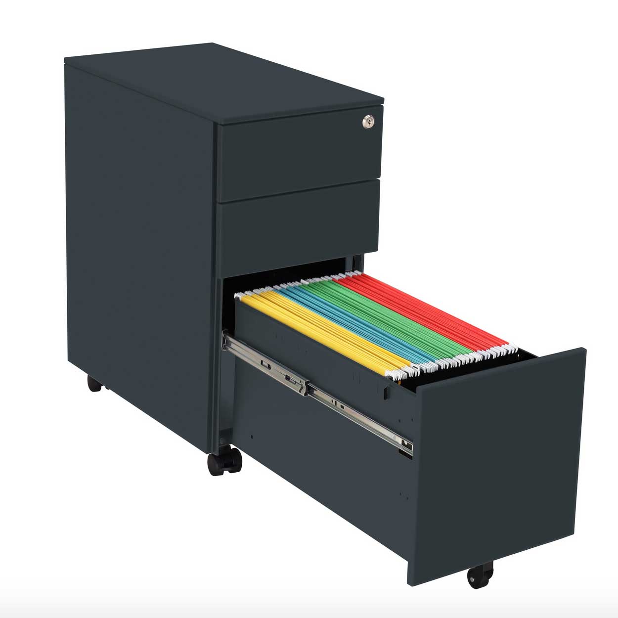 Slim 2+1 Vinco / Caisson étroit 1 tiroir DS + 2 tiroirs – Image 6