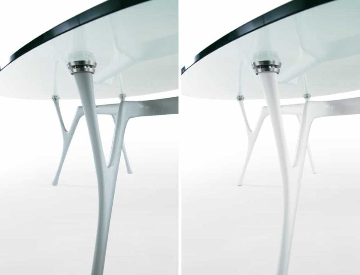 Pegaso Caimi / Table ovale en verre – Image 3