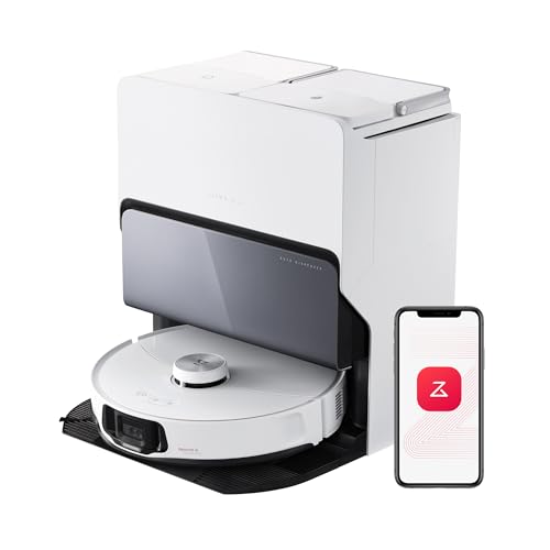 Roborock S8 MaxV Ultra Aspirateur Robot avec 8-en-1 Station, Robot Aspirateur Laveur