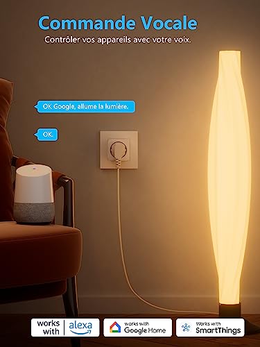 Prise Connectée WiFi, Prise Alexa Programmable, Compatible avec Alexa/Google Home lot de 4 – EIGHTREE – Image 4