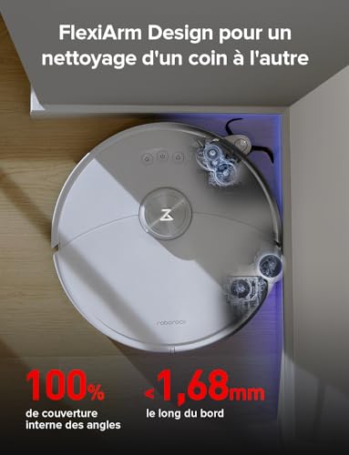 Roborock S8 MaxV Ultra Aspirateur Robot avec 8-en-1 Station, Robot Aspirateur Laveur – Image 2