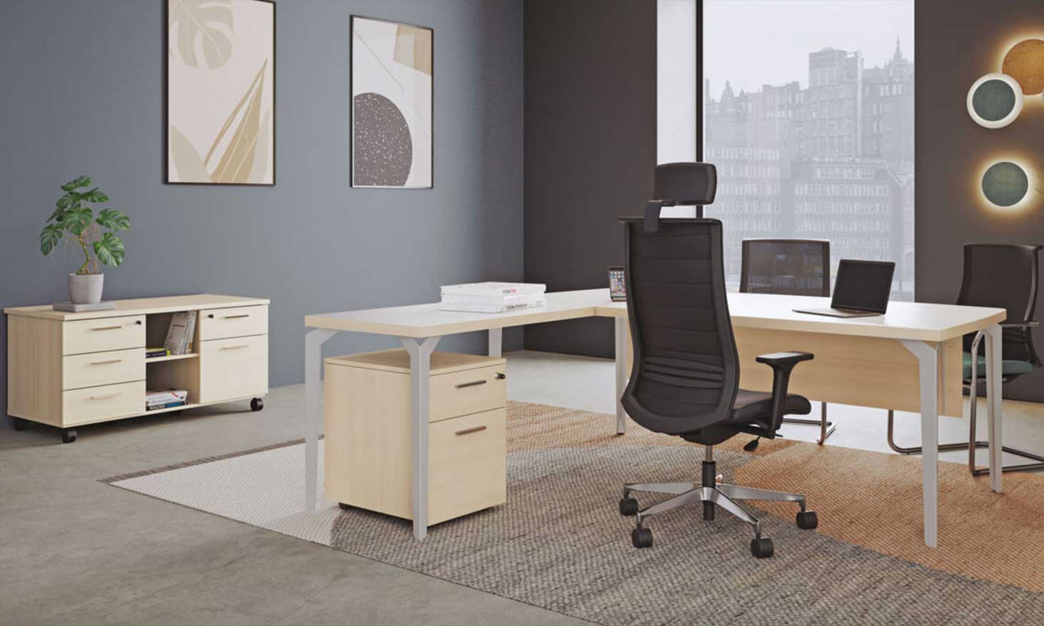 Paris Harmony / Bureau de direction avec retour