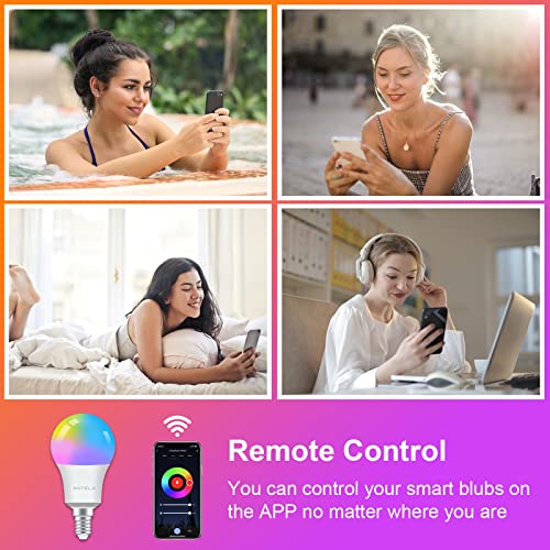 Ampoule Connectée WiFi E14 A60 9W Ampoule LED Intelligente RGB lot de 2 – Antela – Image 7