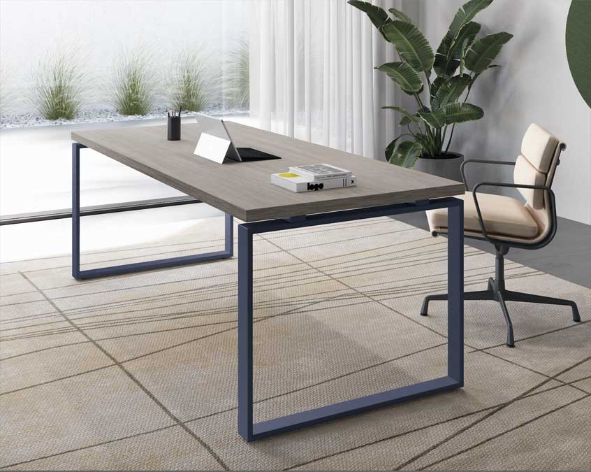 Led CL Arteco / Bureau de direction pieds colorés