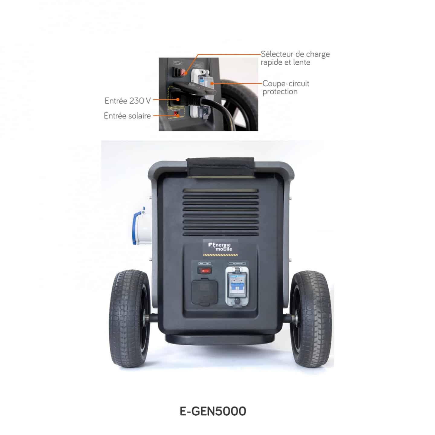 Générateur Électrique Portable 5000W – batterie Lithium 5040Wh – Image 4