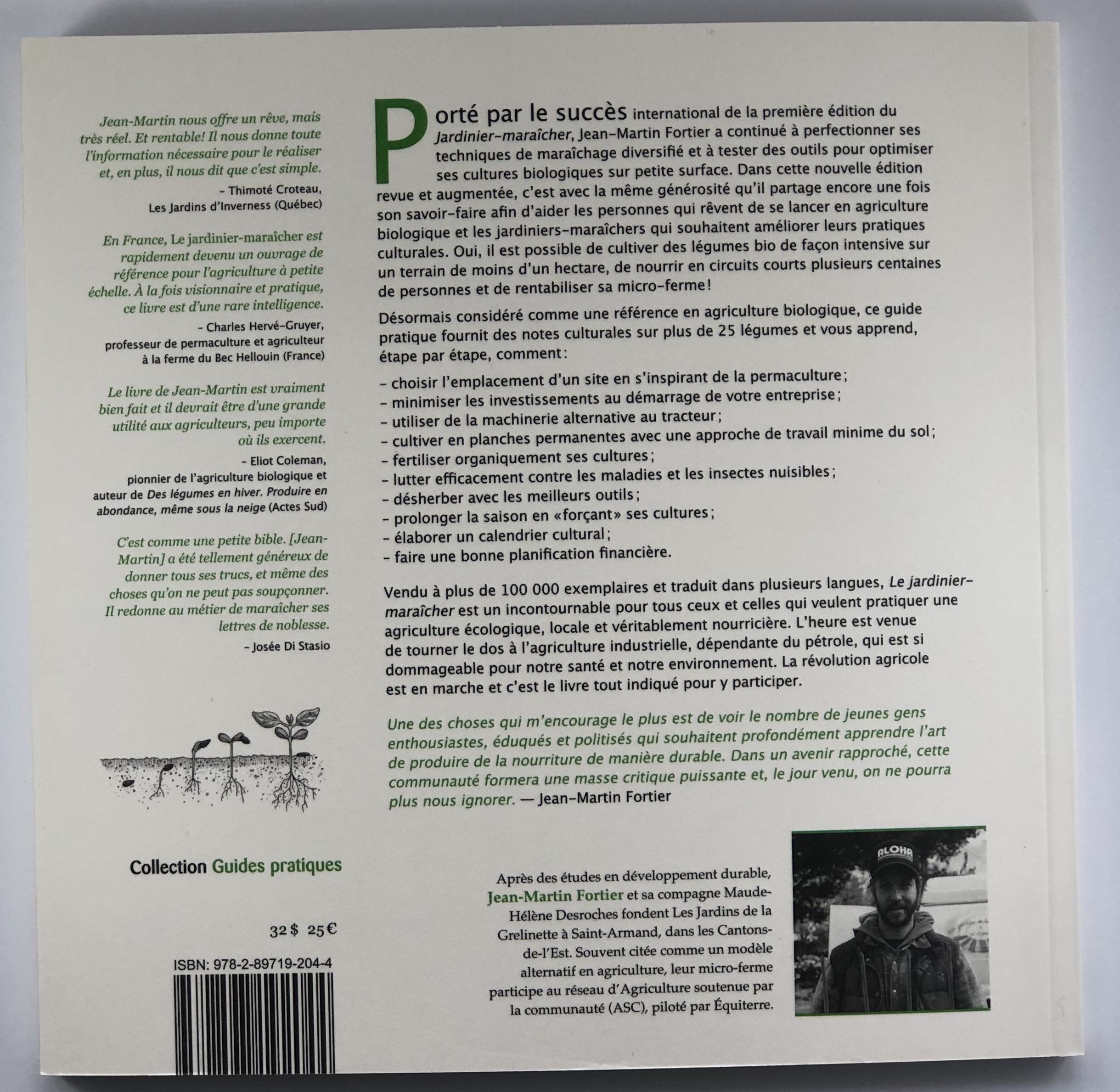 Jardinier-maraîcher (Le) – Manuel d’agriculture biologique sur petite surface – Image 2