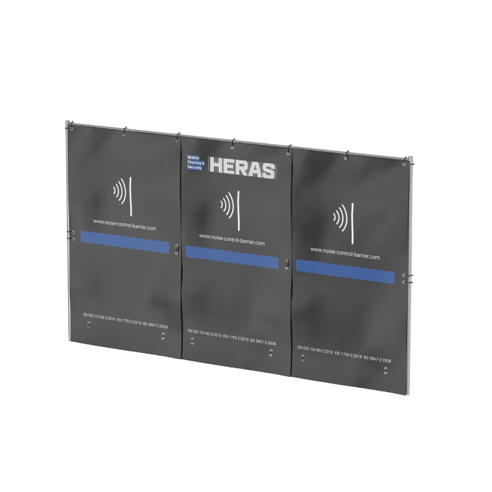 Bâches pour Clôtures de chantier HERAS