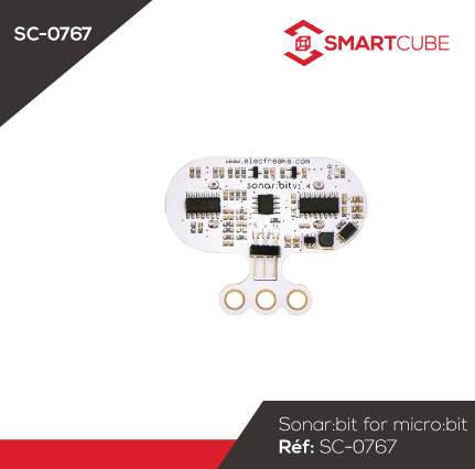 Sonar:bit for micro:bit Ultrasonic Sensor Distance Measuring 3V/5V – Image 3