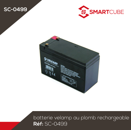 Batterie au plomb rechargeable 12V/7AH