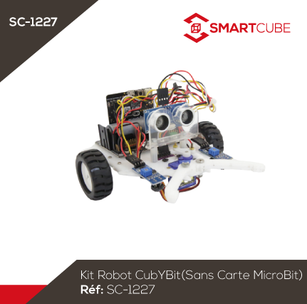 Kit Robot CubY:Bit (Avec code source)