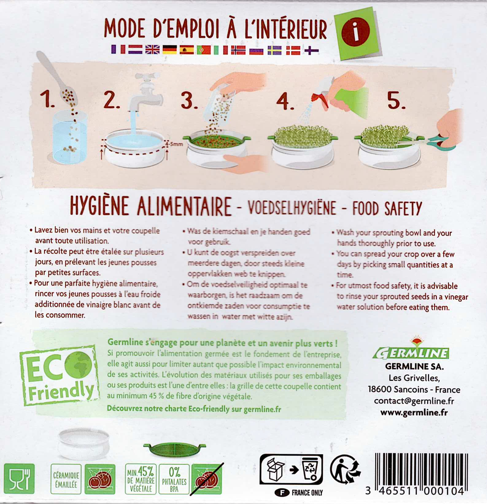 Germoir à mucilagineuses – Image 2