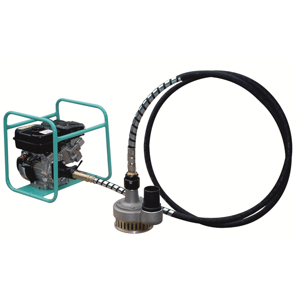 Pompe thermique à câble Mikasa GE5L Pompe WP3LB 6m Moteur Honda