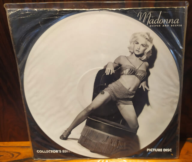 Vinyle Picture Madonna Deeper and Deeper