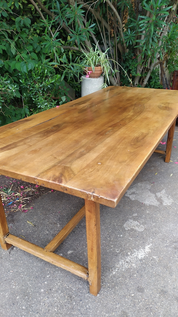 Table Ancienne en Noyer Epoque XIXème – Image 3
